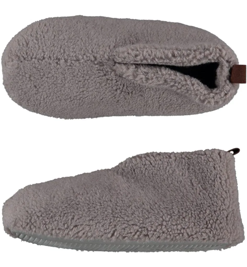 Apollo Slof dames teddygrijs 39/40 (1 paar)