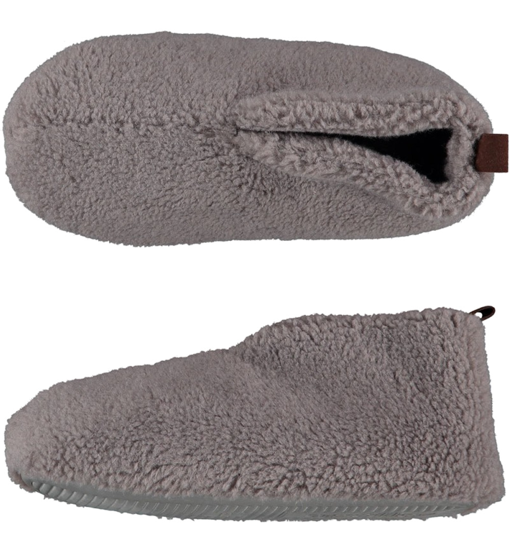 Apollo Slof dames teddygrijs 41/42 (1 paar)