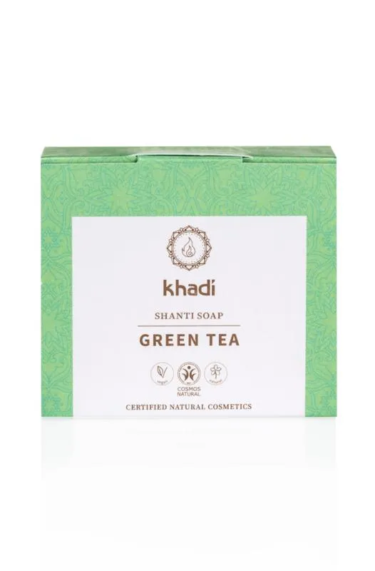 Khadigroene thee zeep (100 gr)