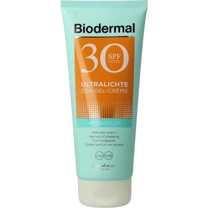 Biodermal Ultralichte Zon Gel-Creme SPF 30 (200 ml)