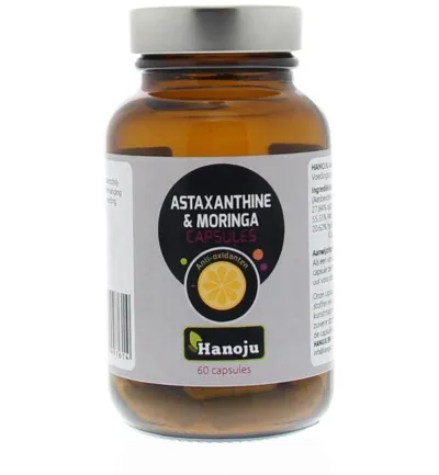 Hanoju Astaxantine & moringa (60 capsules)