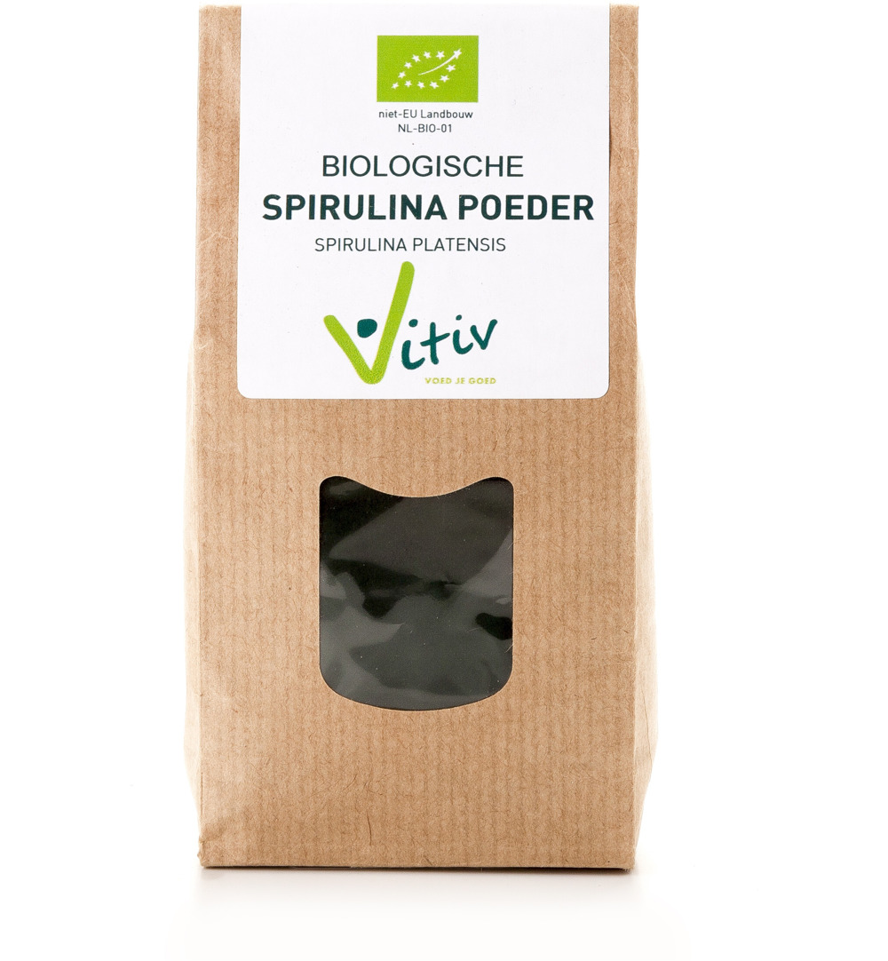 Vitiv Spirulina Poeder Bio (125 gr)