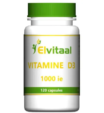 Elvitaal/Elvitum Vitamine D3 1000IE/25mcg (120 capsules)
