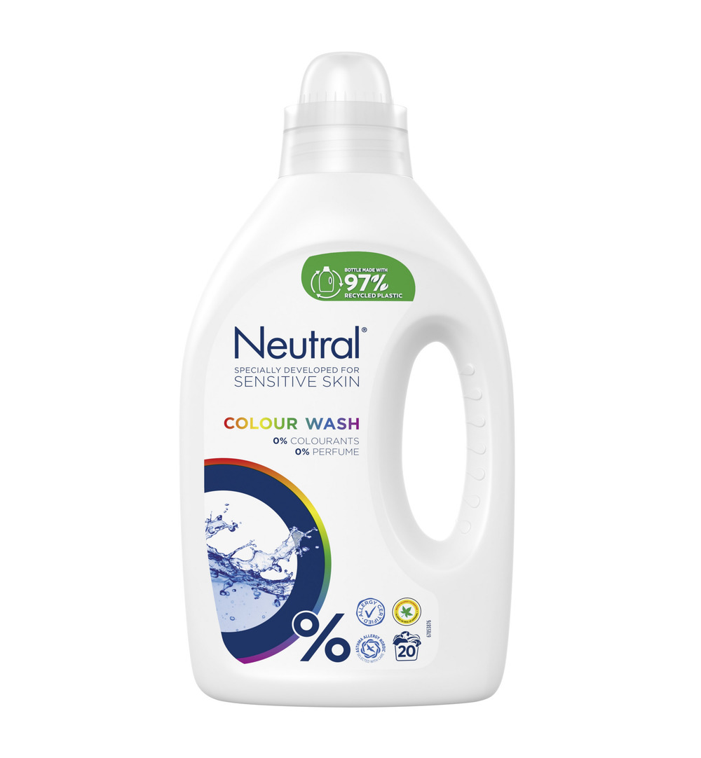 Neutral Wasmiddel vloeibaar color (1000 ml)