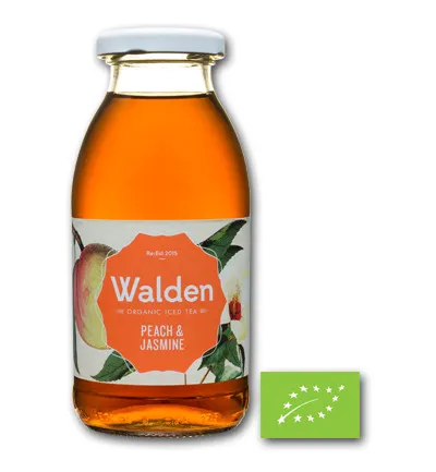 Walden Ice tea peach jasmine bio (250 ml)