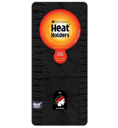 Heat Holders Ladies head band black one size (1 stuk)