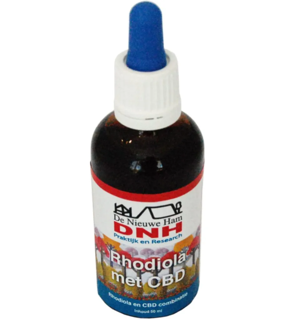 Dr. B. Rhodiola Met CBD Frequentie Tinctuur (50 ml)