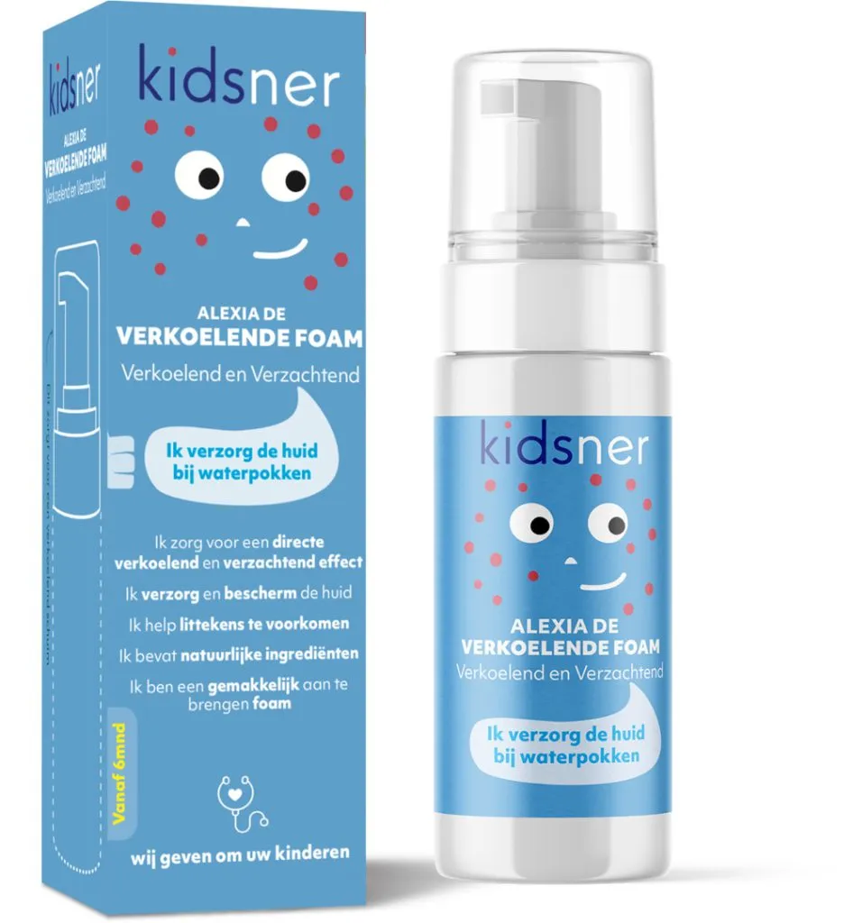 Kidsner Alexia verkoelende foam bij waterpokken (100 ml)