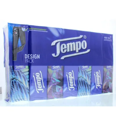 Tempo Zakdoekjes Original 4 Laags Voordeelpak (42 stuks)