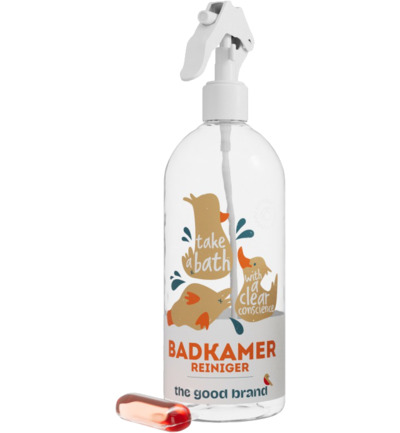 The Good Brand Badkamerreiniger sprayflacon + 1 pod (500 ml)
