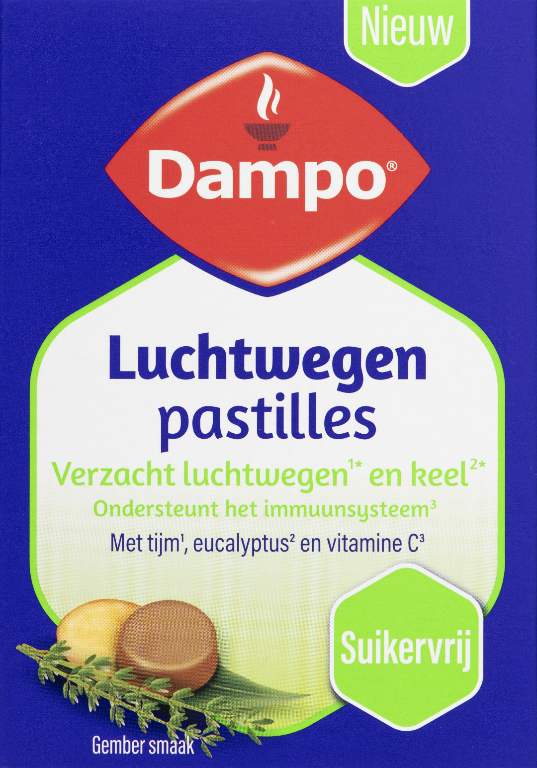Dampo Luchtwegen pastilles (24 stuks)