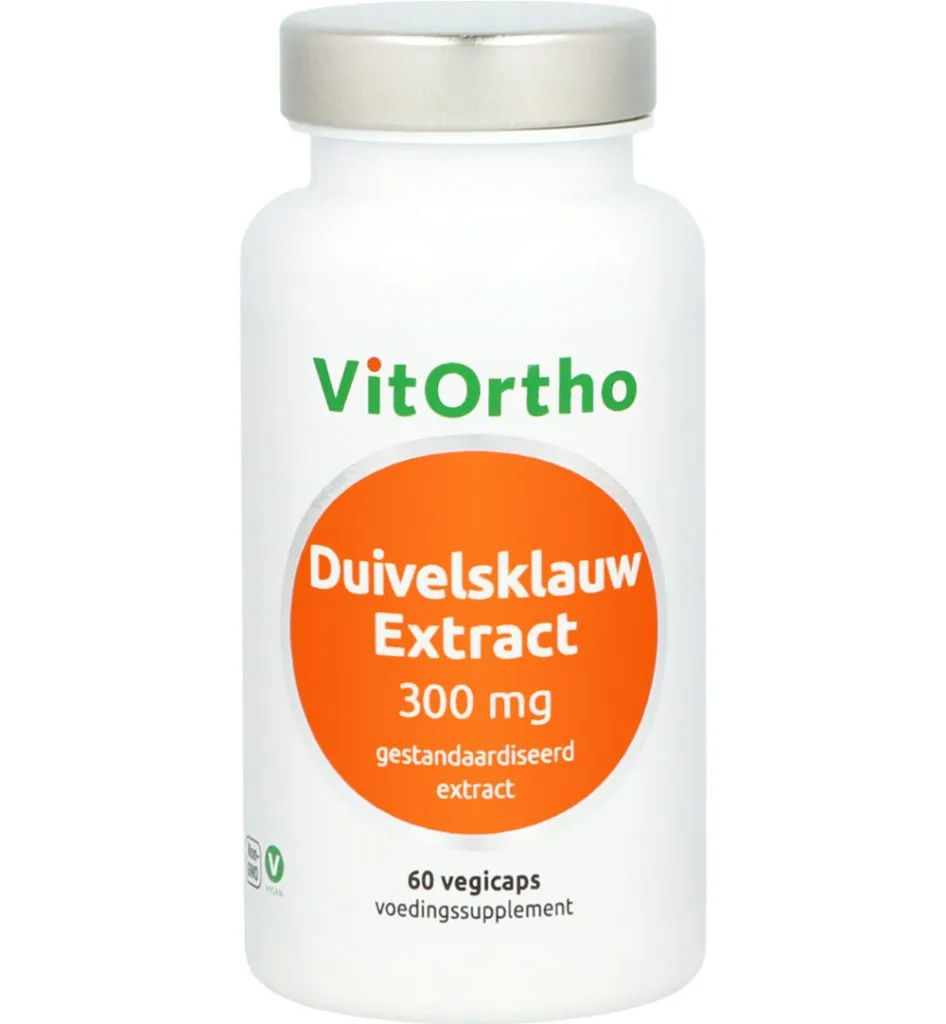 VitOrtho Duivelsklauw extract 300mg (60 vega capsules)