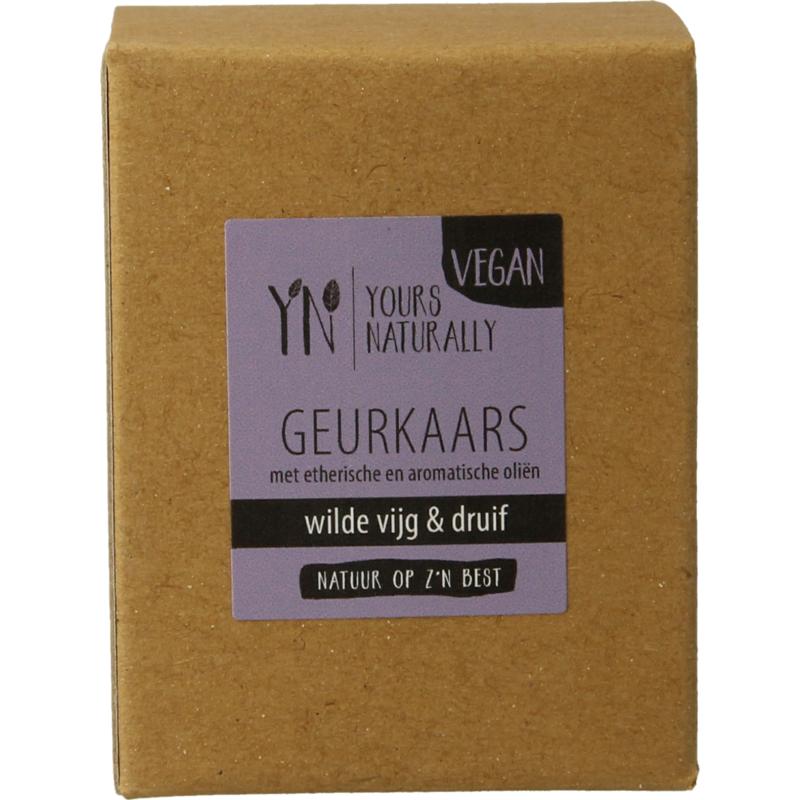 Yours Naturally Votive Geurkaars Wilde Vijg & Druif 9Cl (1 stuk)