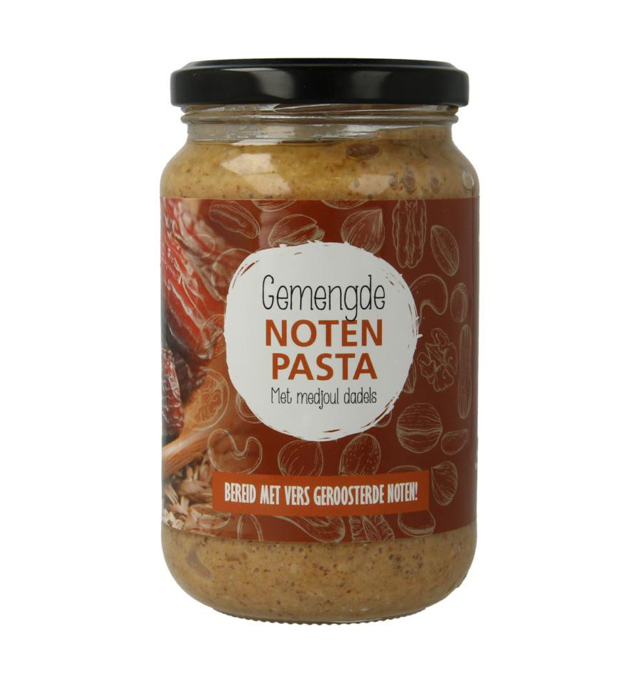 Mijnnatuurwinkel Notenpasta dadel gemengd (350 gr)