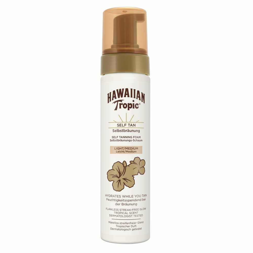 Hawaiian Tropic Sunless Tan Foam Light/Medium (200 ml)