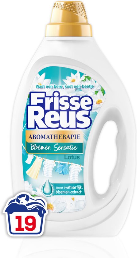 Frisse Reus Wasmiddel Gel Lotus (855 ml)