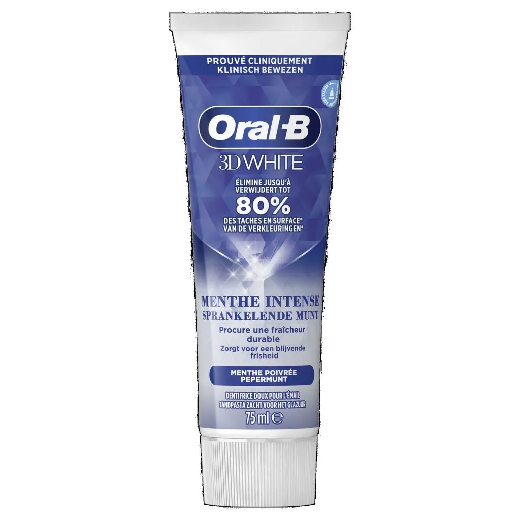 Oral B Tandpasta 3D White Sparkling Mint (75 ml)