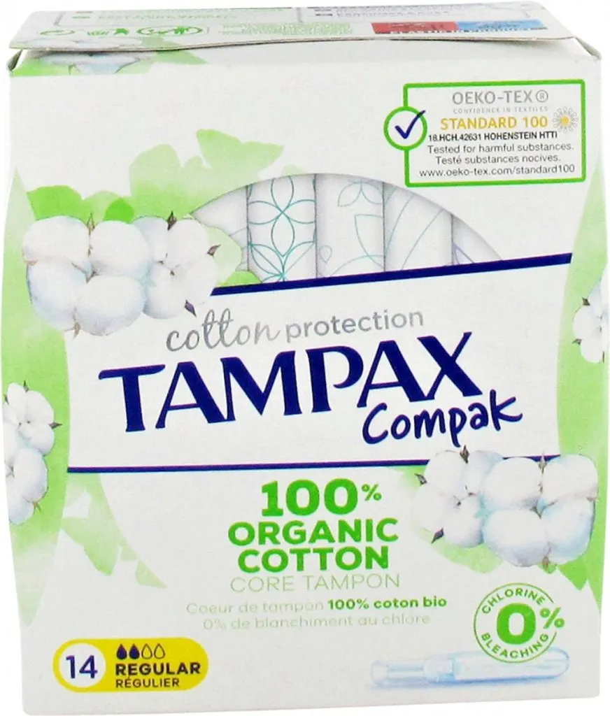 Tampax Cotton Protection Regular (14 stuks)