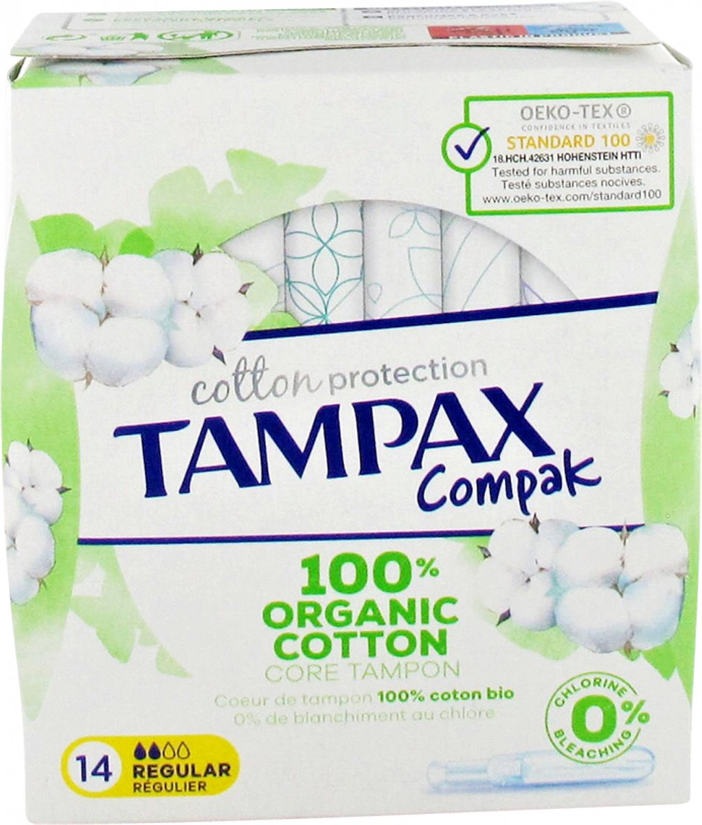 Tampax Cotton Protection Regular (14 stuks)