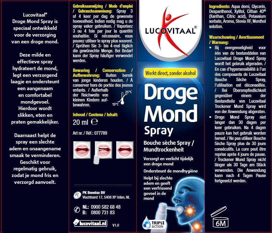 Lucovitaal Droge Mond Spray (20 ml)
