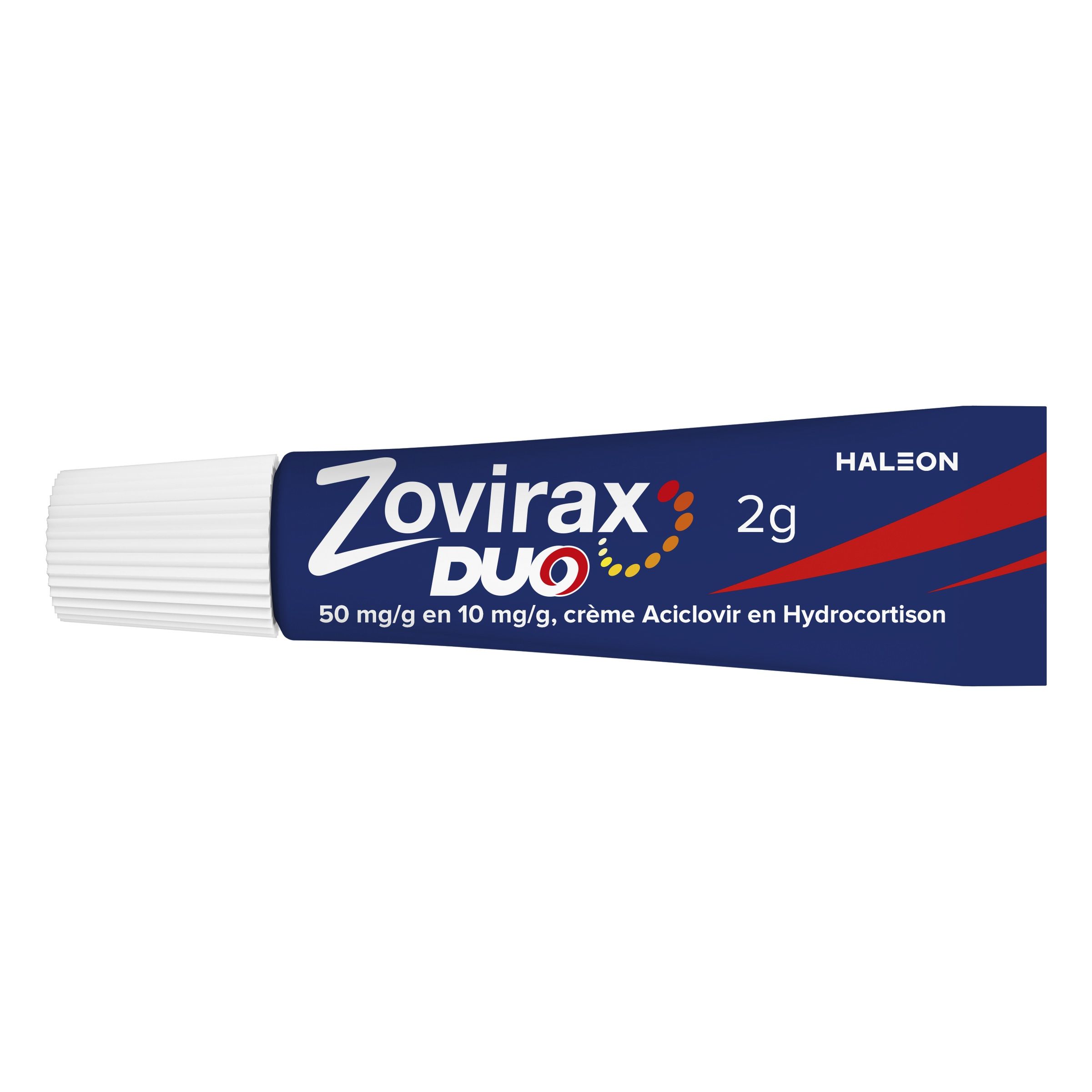 Zovirax DUO Koortslip Creme Aciclovir 50mg/g & Hydrocortison 10mg/g (2 gr) - image 2