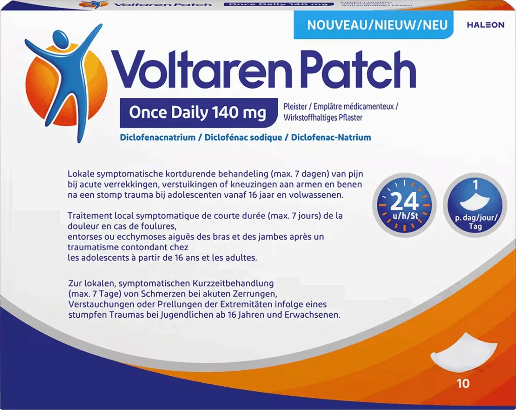 Voltaren Diclofenac Pleister 140mg (2 stuks)