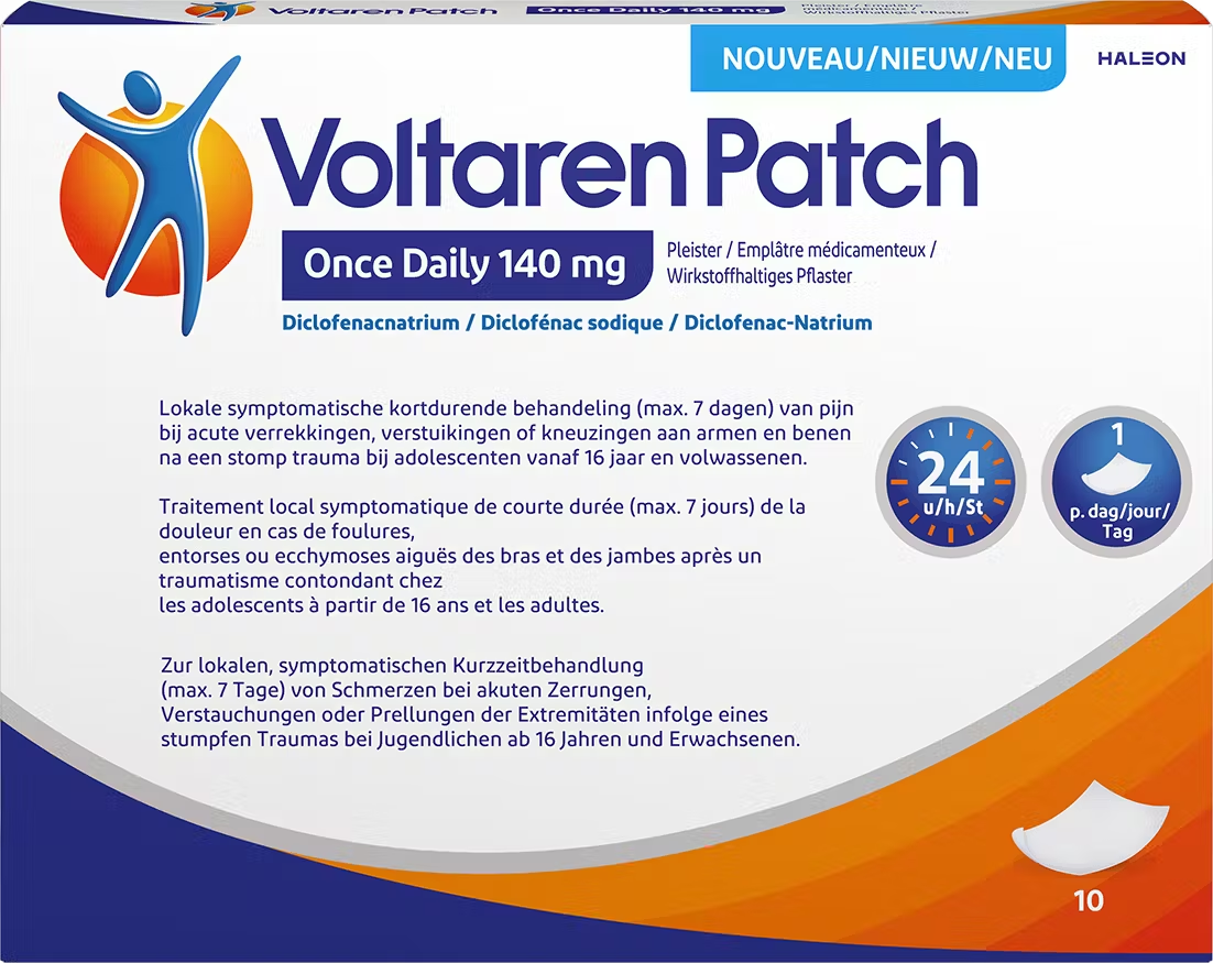 Voltaren Diclofenac Pleister 140mg (2 stuks)