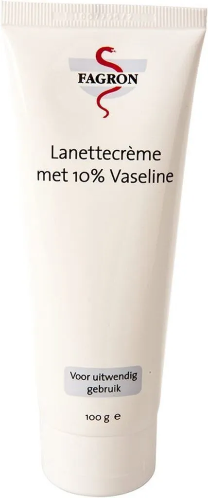 Fagron Lanettecreme met 10% Vaseline (100 gr)