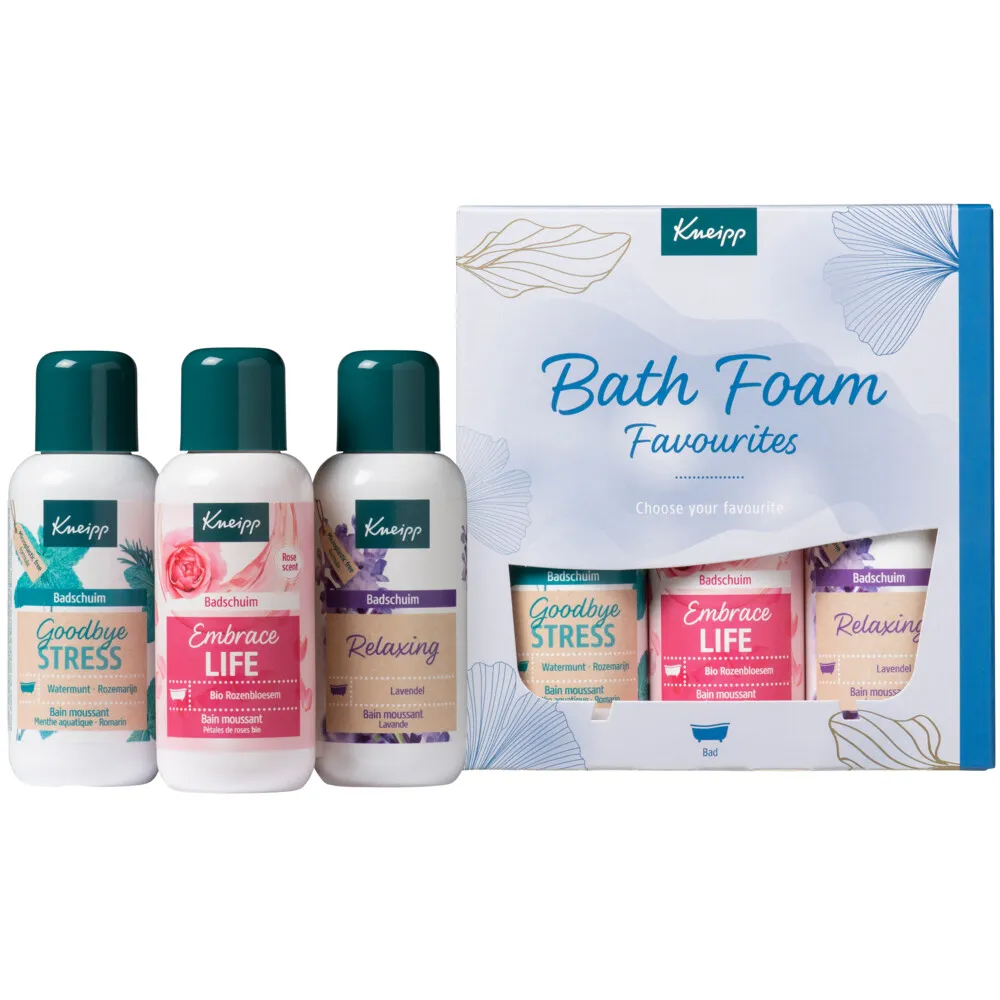 Kneipp Gift set Bath Foam Favourites (3 x 100 ml)