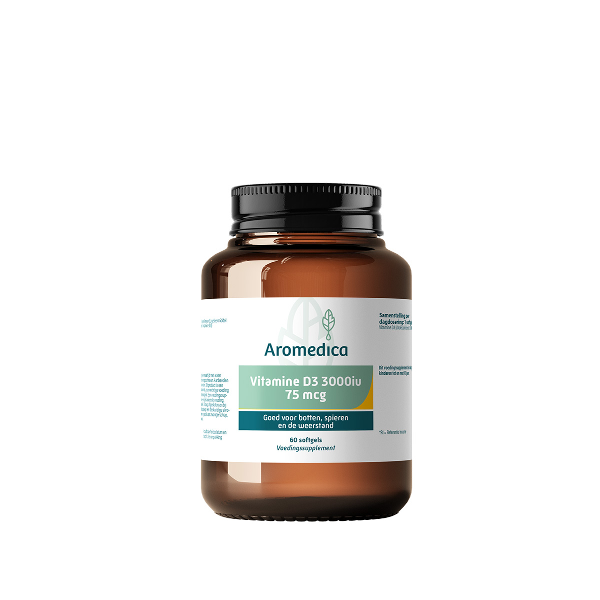 Aromedica Vitamine D3 75 mcg (60 softgels)