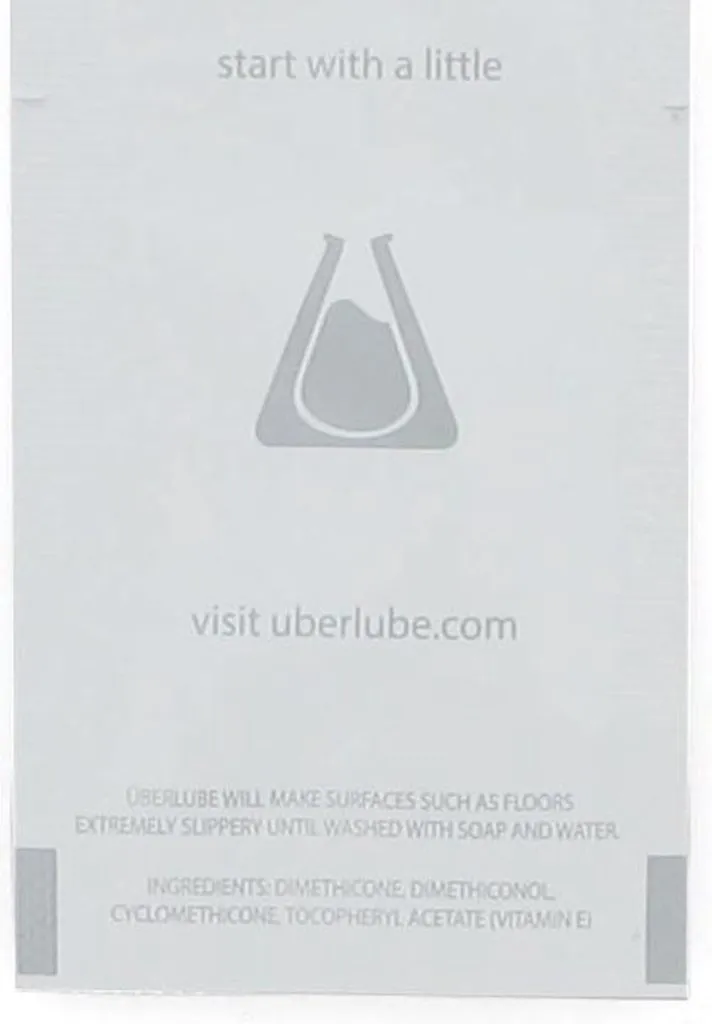 Uberlube Glijmiddel Siliconen - zakje (2 ml)