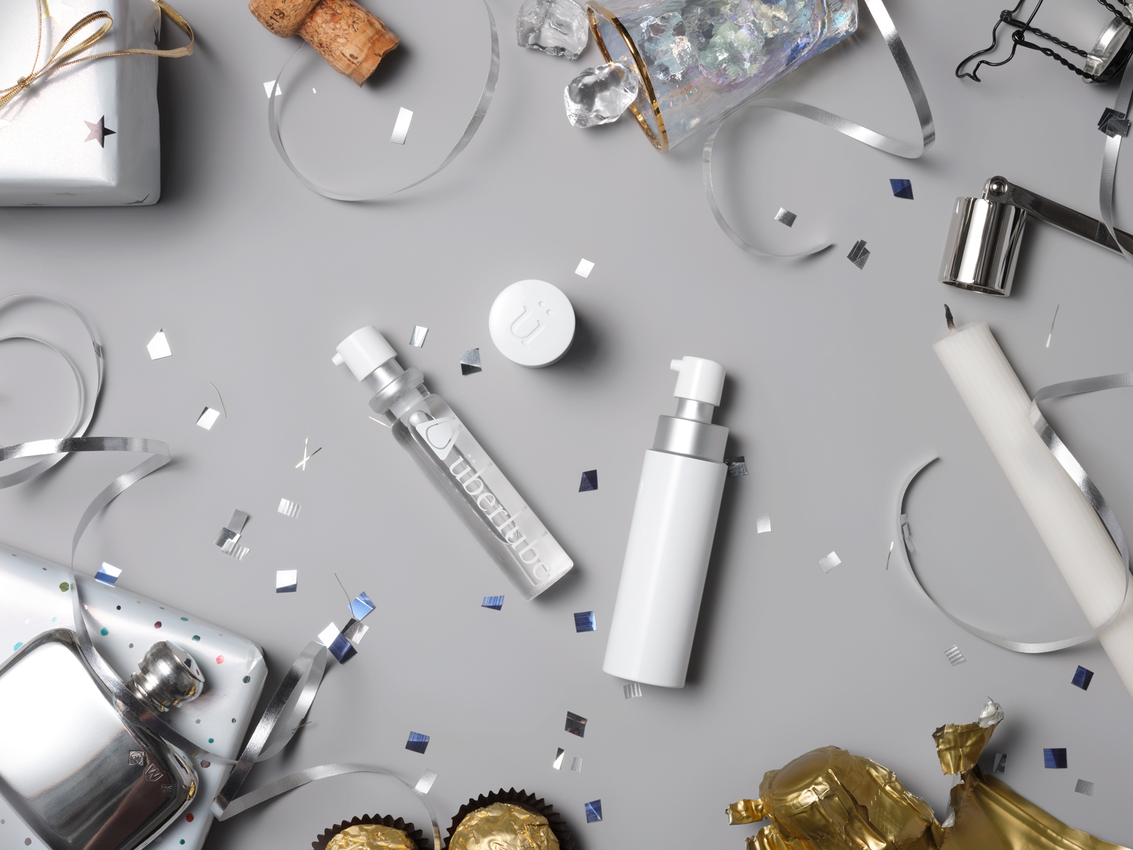 Uberlube Glijmiddel Siliconen - Good-To-Go Wit (15 ml)