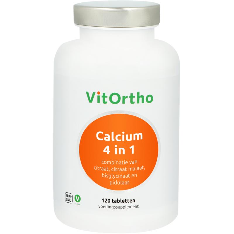 Vitortho Calcium 4 in 1 (120 tabletten)