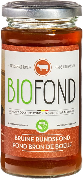 Biofond Bruine-Rundsfond (240 ml)