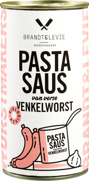 Brandt & Levie Pastasaus Met Venkelworst (500 gr)