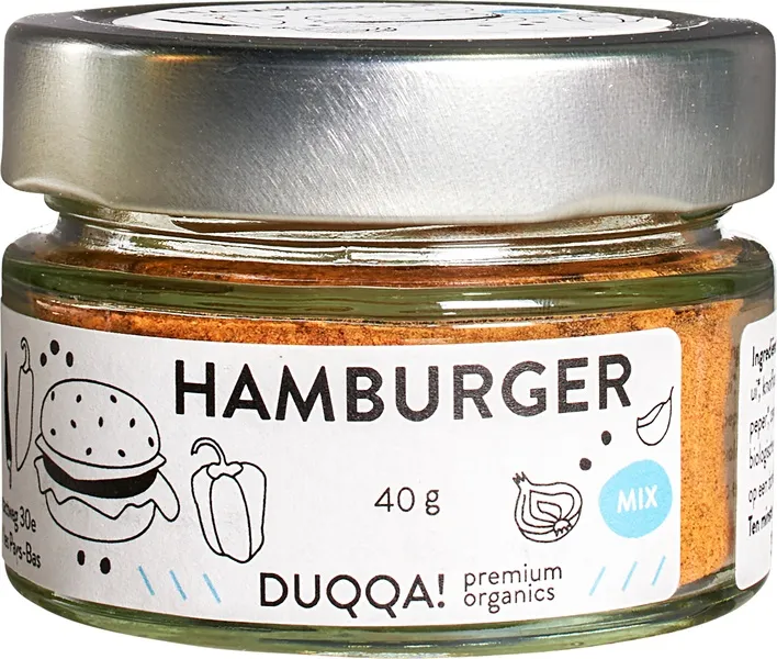 Duqqa! Hamburgerkruiden (40 gr)