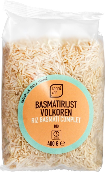 GreenAge Basmatirijst Volkoren (400 gr)