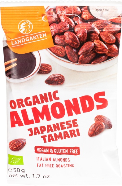 Landgarten Almonds Japanse Tamari (50 gr)