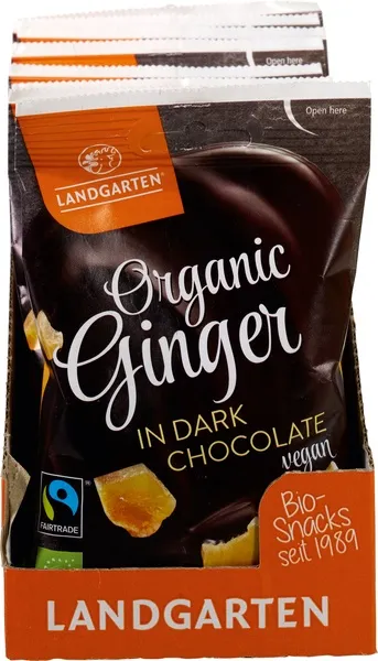 Landgarten Chocolate Dark Ginger (70 gr)