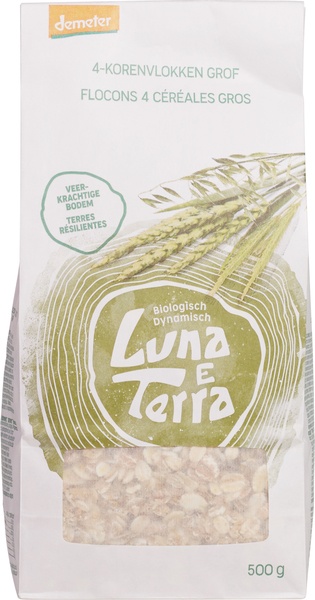 Luna E Terra 4-Korenvlokken Grof (500 gr)
