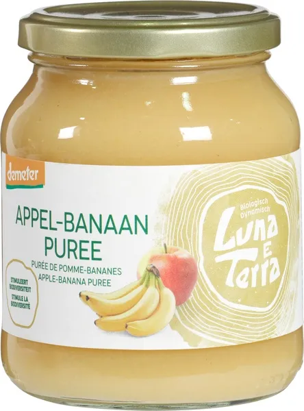 Luna E Terra Appel-Banaanpuree (360 gr)