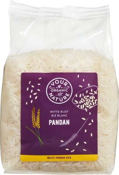 Your Organic Nature Pandanrijst Wit (400 gr)
