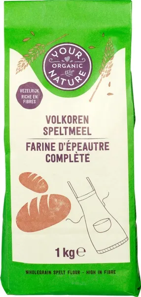 Your Organic Nature Speltmeel Volkoren (1000 gr)