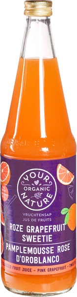 Your Organic Nature Vruchtensap Roze Grapefruit Sweetie (700 ml)