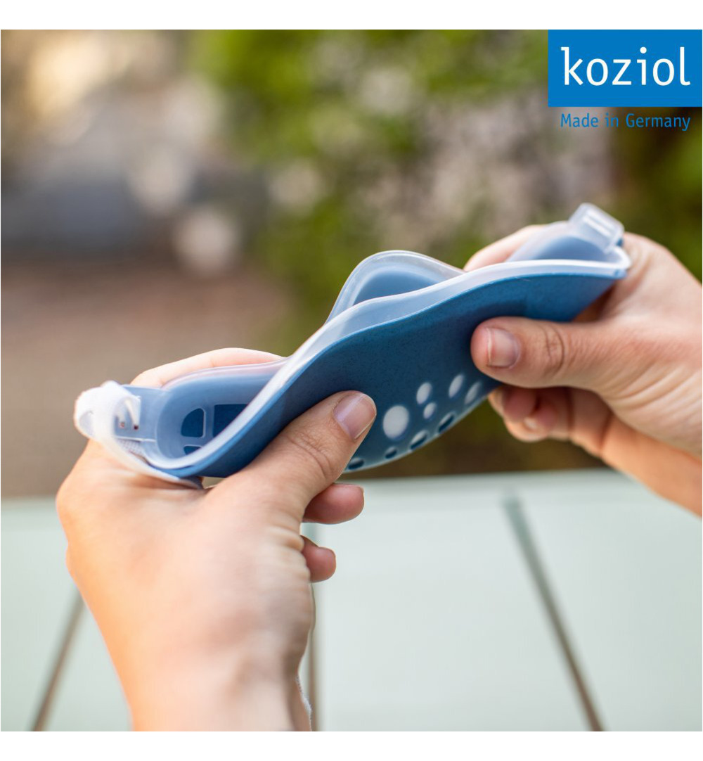 Koziol Duurzaam Herbruikbaar Gezichtsmasker Organic Deep Blue (1 stuk) - image 3