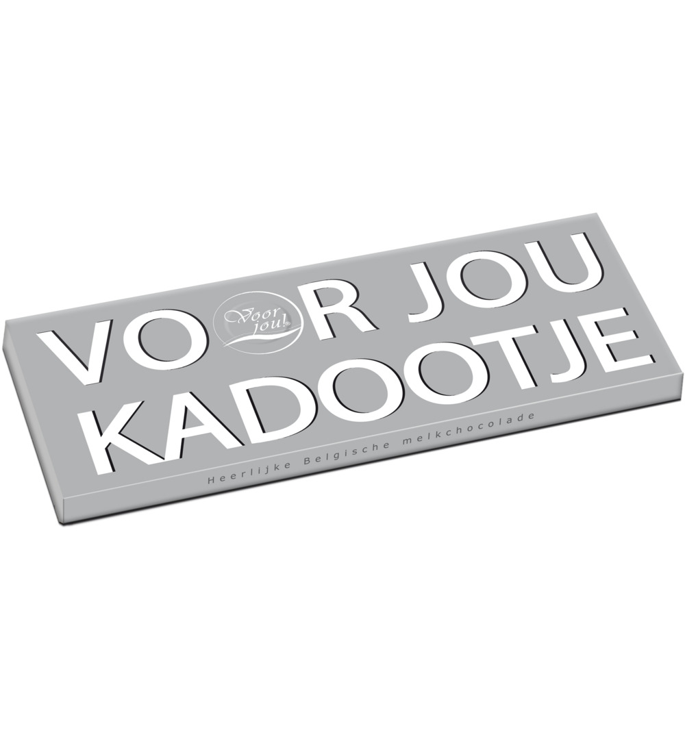 Voor Jou! Wensreep melk, Kadootje (70 gr)