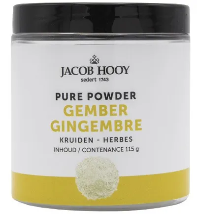 Jacob Hooy Pure Powder Gember (115 gr)