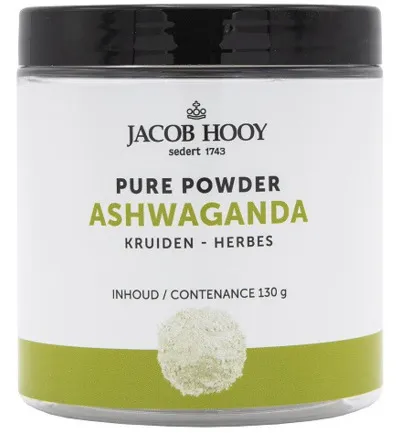 Jacob Hooy Pure Powder Ashwaganda (90 gr)