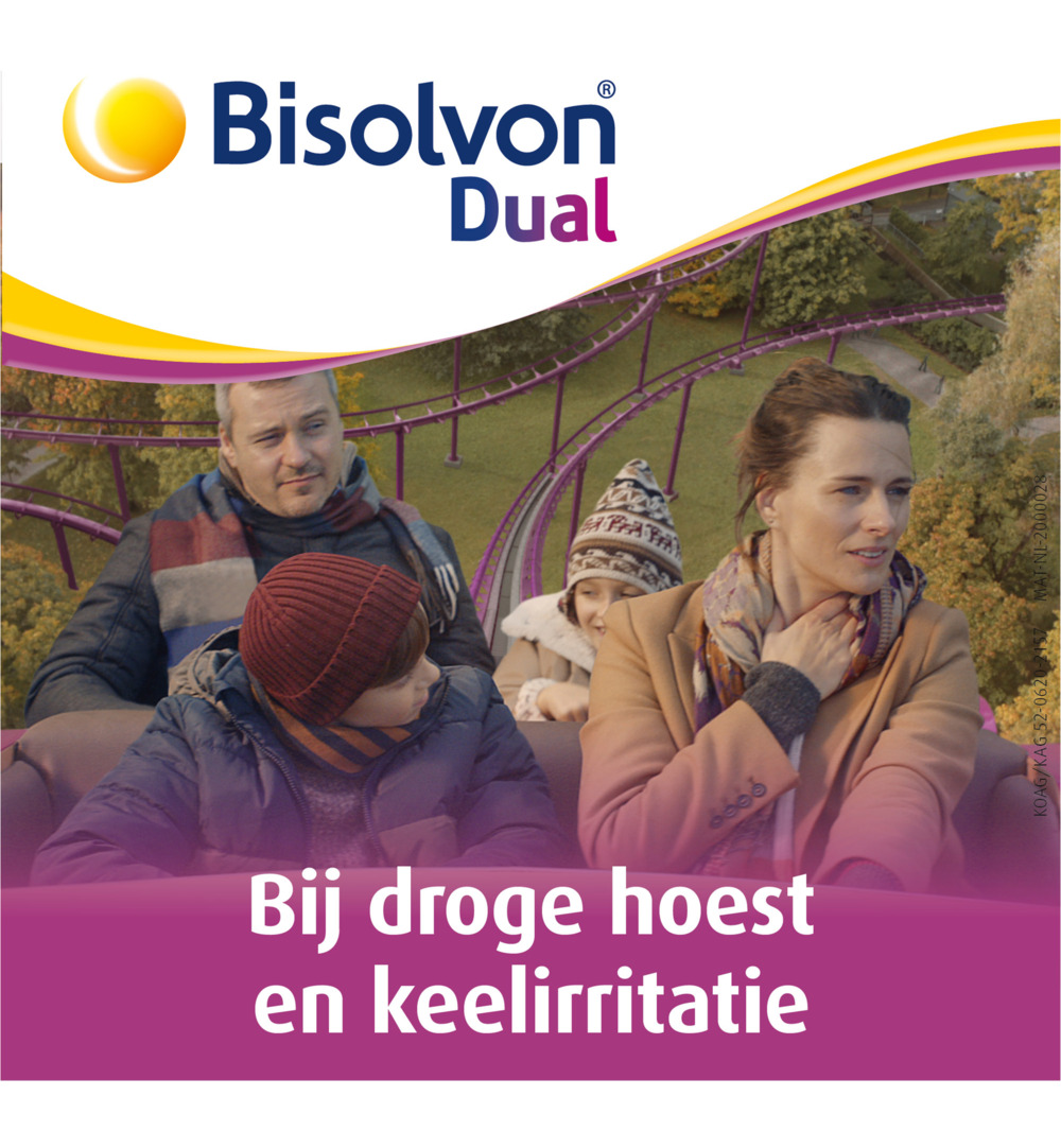 Bisolvon Dual droge hoest/keelirritatie siroop (100 ml) - image 3