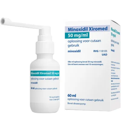 Xiromed Minoxidil 50mg/ml doseerpomp (60 ml)
